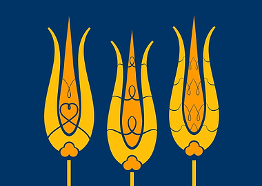 Stylized Turkish Tulips