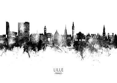 Lille Skyline France