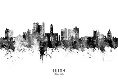 Luton Skyline England