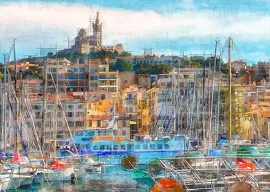 Marseille Le Vieux port 0