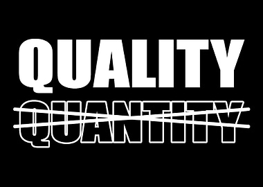 Quality quantity Perfectio