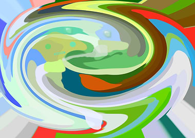 Abstract Inside Face