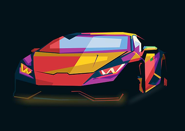 Lamborghini Neon