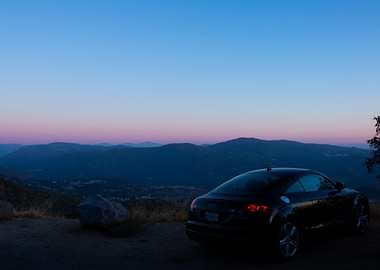 Audi TT Sunset