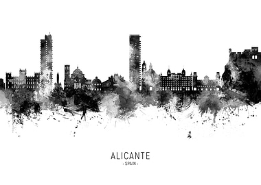 Alicante Skyline Spain