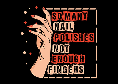 Nail Tech Polish Design