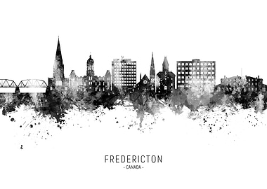Fredericton Skyline Canada