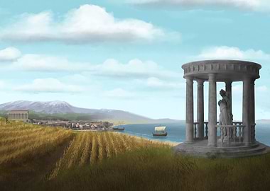 Ancient Greece Landscape