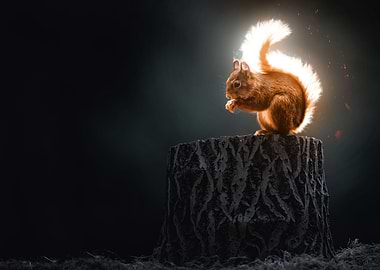 flaming squirrel