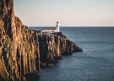 Lighthouse and Cliff