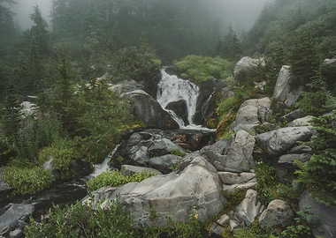 Misty falls