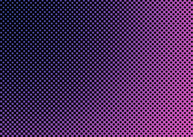 Comic halftone gradient va
