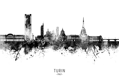 Turin Skyline Italy