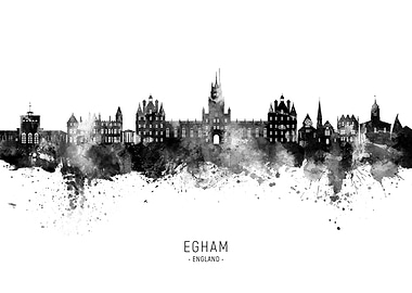 Egham Skyline England