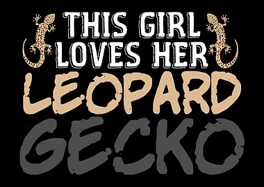 Leopard Gecko Girl Girls