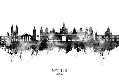 Mysuru Skyline India