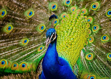 Animals Peacock Feathers