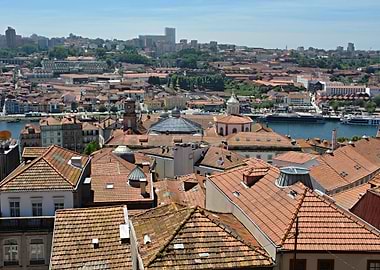 Above the Porto roofs 02