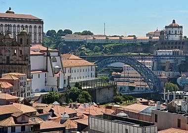 Above the Porto roofs 01