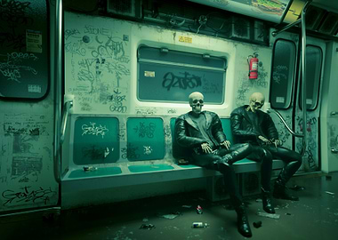 Subway Skulls