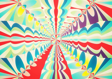 Tunnel mirrored seventies