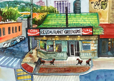 Greenspot Diner Montreal
