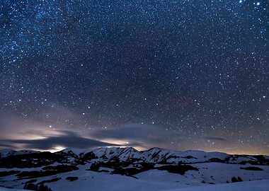 Snow and stars
