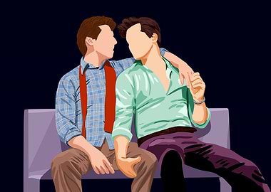 Marvin and Whizzer bench