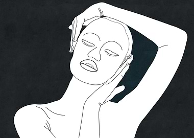 Minimal line drawing 57