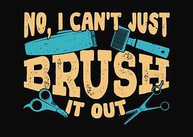 Funny Dog Grooming Design