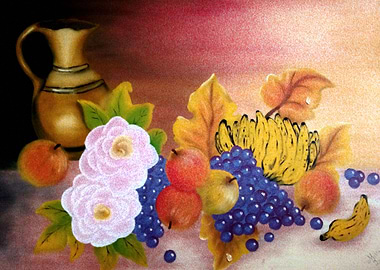 Kitchen Table Oil Paint