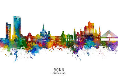 Bonn Skyline Deutschland
