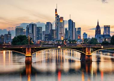 Frankfurt Sunset