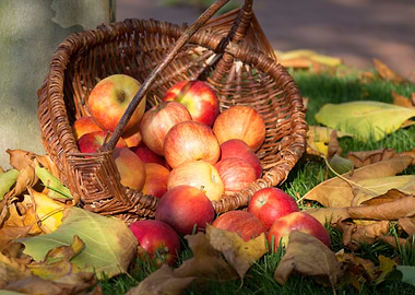 apple picking