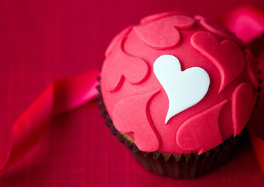 Heart cake