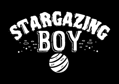 Stargazing Boy Astronomy