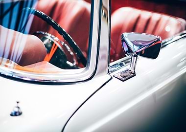 Classic White Convertible