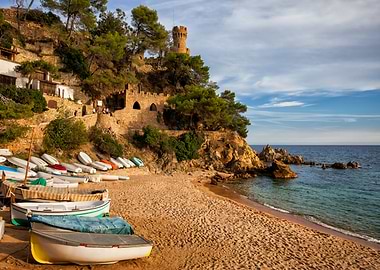 Beach In Lloret de Mar