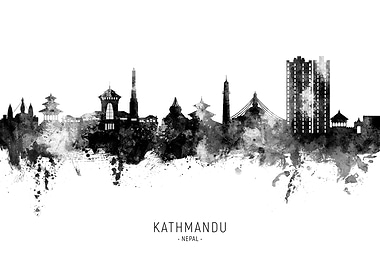 Kathmandu Skyline Nepal