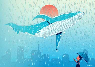 Flying whale