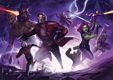 Marvel: Future Fight: Star-Lord Gamora