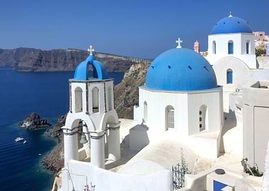 Santorini Greece Sea Beach