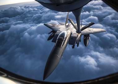 F15 Eagle Refueling