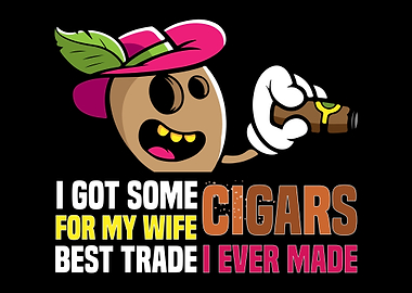 Cigar smoker smoking