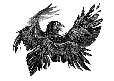 Undead raven