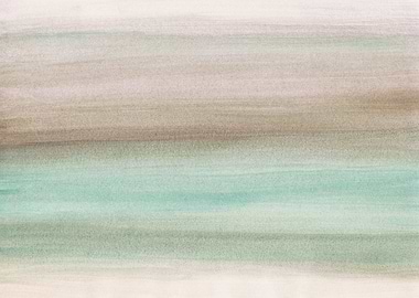 Green Brown Watercolor 1