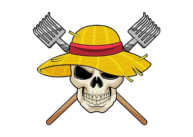 Skull Farmer Rake Hat