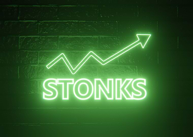 stonks neon