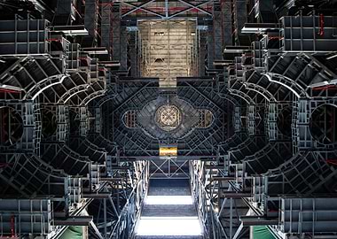 Rocket Launch Pad view