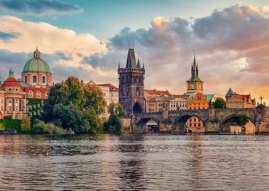 Prague Sunset
